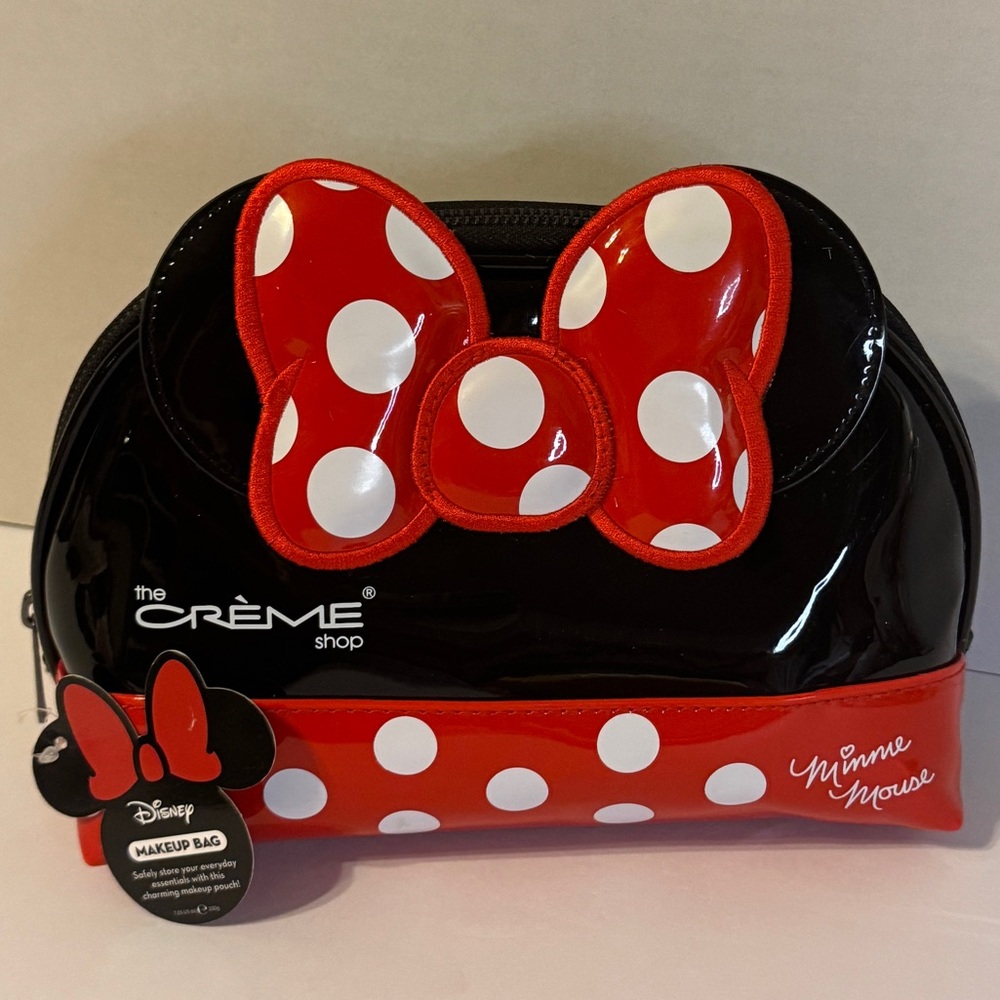 Adorable Disney Minnie Mouse Cosmetic Bag by The Crème Shop